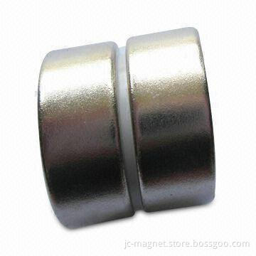 NdfeB Permanent Magnets with N35 Magnetic Performance and Nickel Surface Treatment